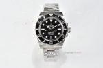 Clean Factory Rolex Submariner 3130 Black Face Watch  